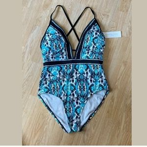 Coastal Zone by Jantzen one Piece, Sz  XL NWT